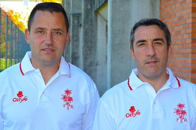 Gil Coquard et Jérôme Mallinjoud, entraîneurs responsables